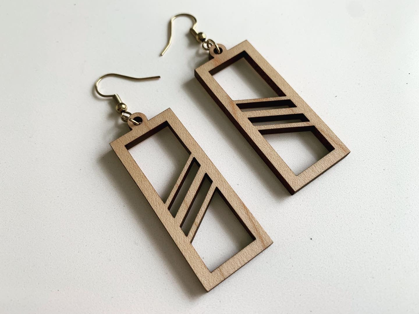 Rectangular Earrings