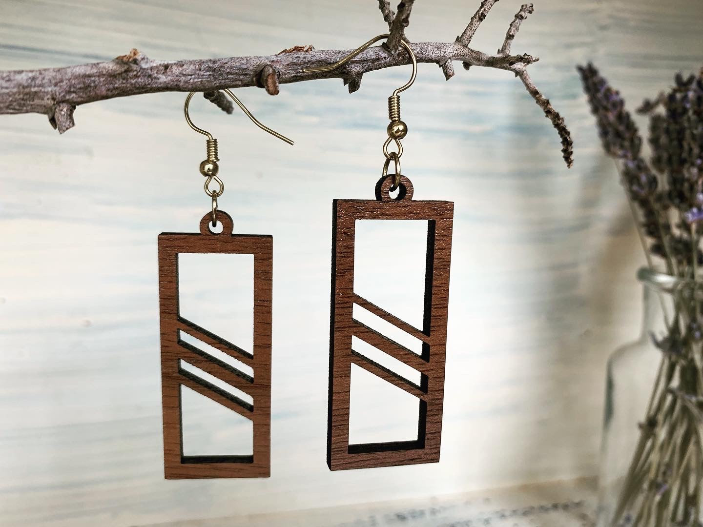 Rectangular Earrings