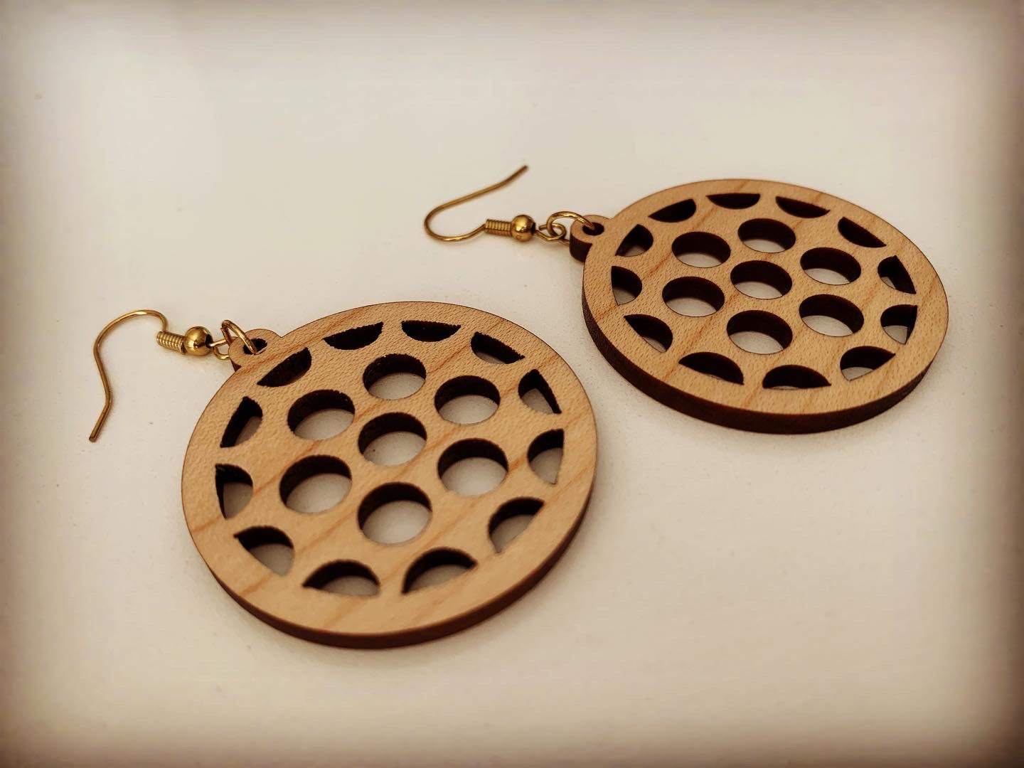 Circle Pattern Earrings