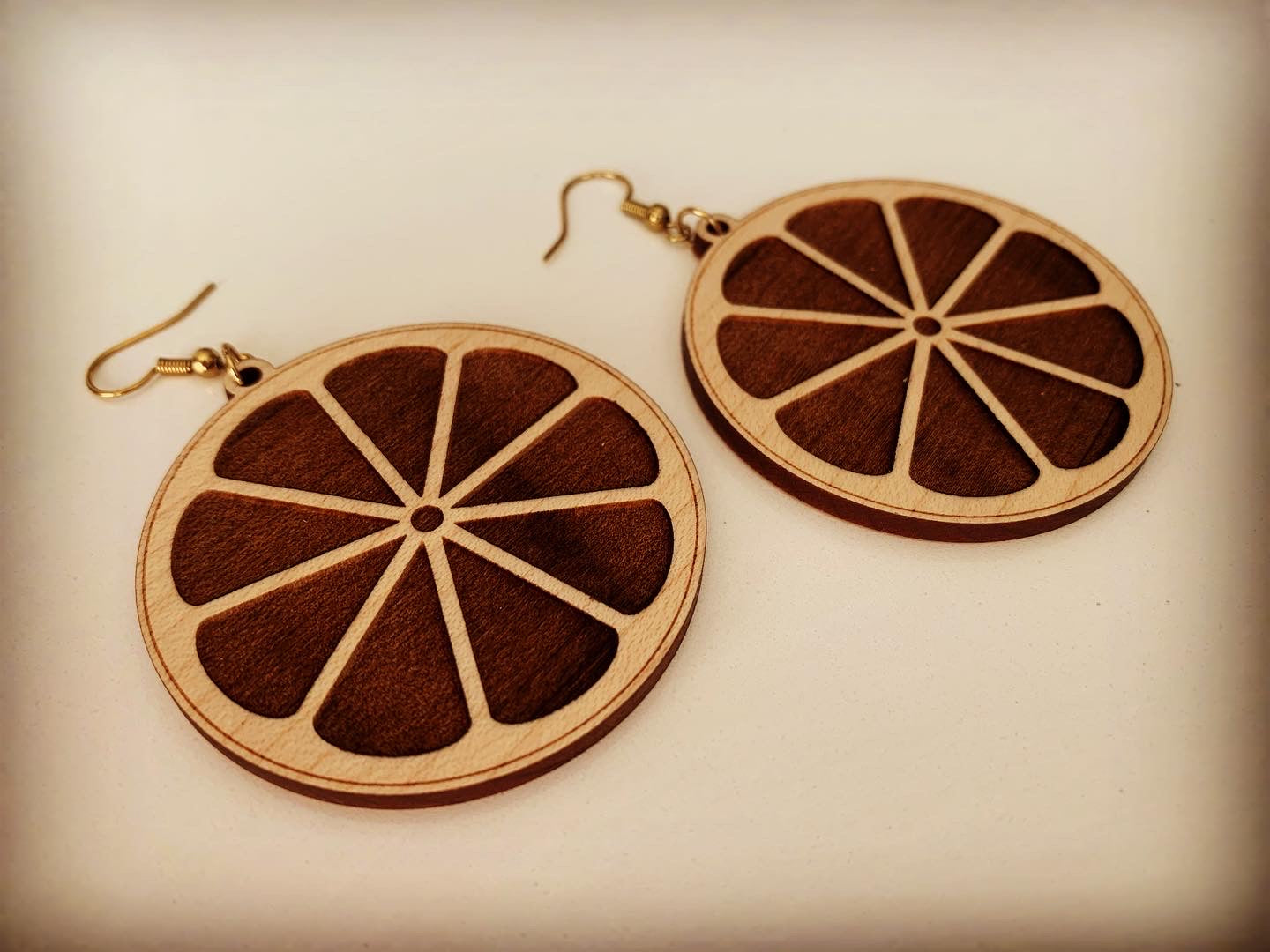 Lemon Slice Earrings