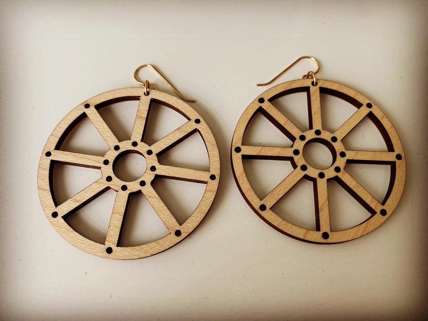 Wagon Wheel Earrings