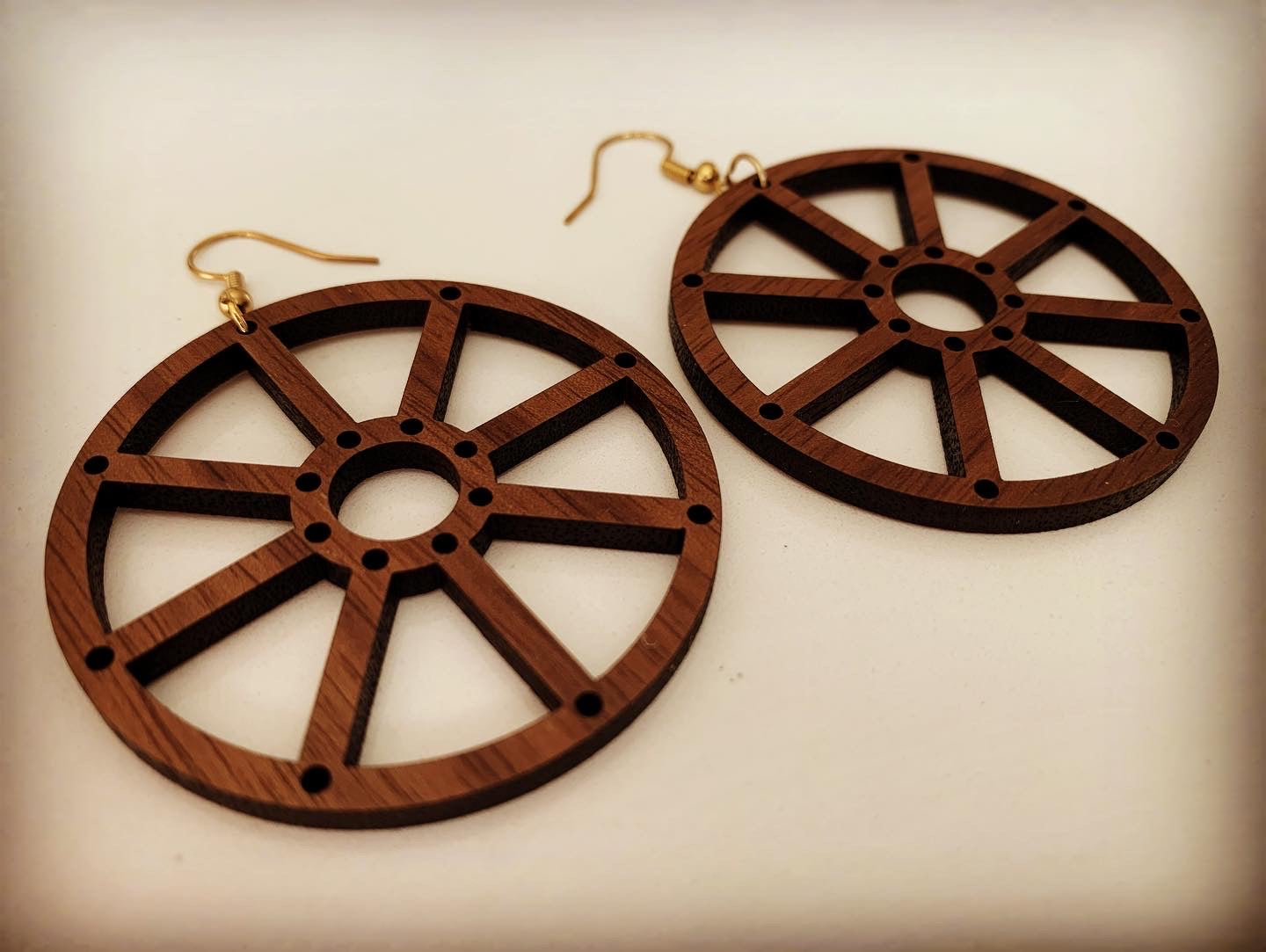 Wagon Wheel Earrings